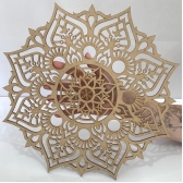 Mandalas Decorativas para Parede 38cm em MDF Cru - Anis