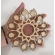 Mandalas Decorativas p/ Apliques ou Parede MDF Cru - Girassol 15cm