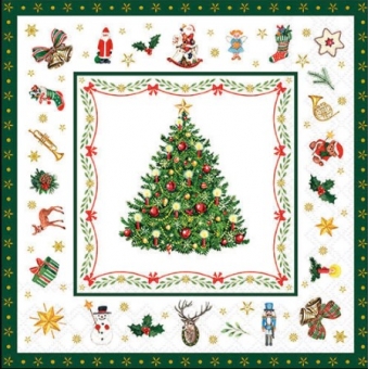 Guardanapo Estampado Natal para decoupage