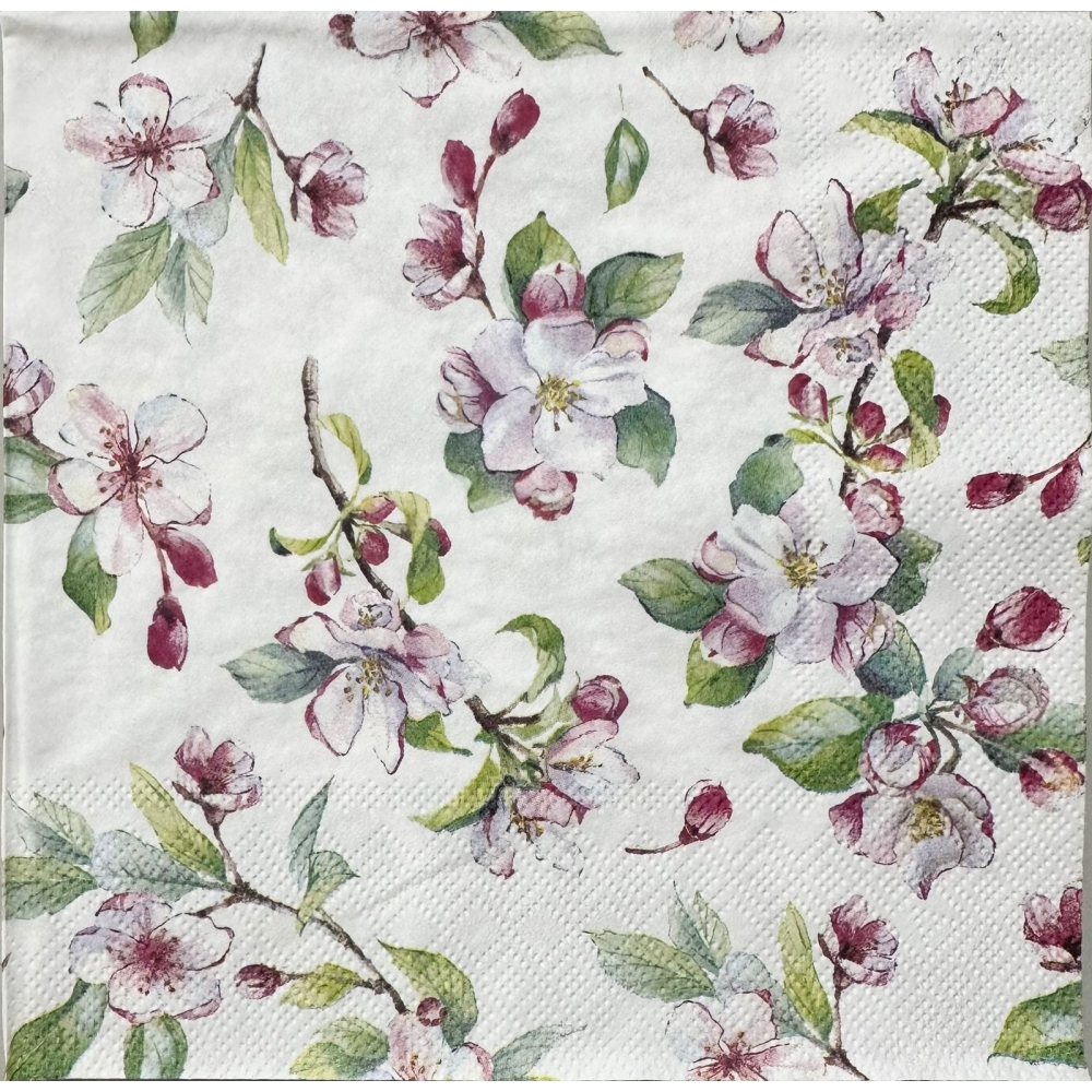 Guardanapo Estampado Floral 04 para decoupage