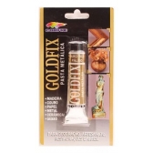 Pasta Metálica Goldfix para Artesanato Pintura Corfix - Escolha as cores - Ouro Pálido 244