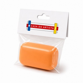 Massa Biscuit Laranja Claro - Pronta para modelar