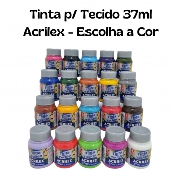 Tinta para Tecido Fosca 37ml Acrilex