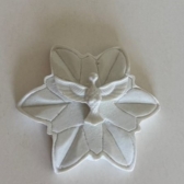 Aplique Espírito Santo com Resplendor em Resina - 5X5cm