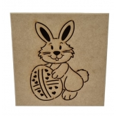 Caixa para Chocolate Bombons de Pascoa Coelho Ovo MDF cru