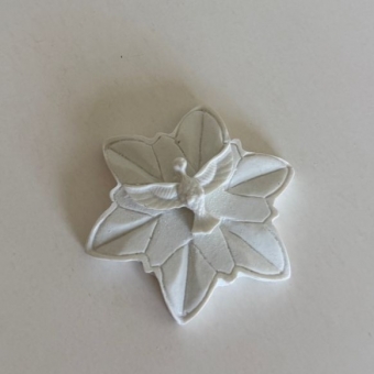 Aplique Espírito Santo em Resina - 5X5