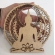 Mandalas Decorativas p/ Apliques ou Parede MDF Cru - Buda 15cm