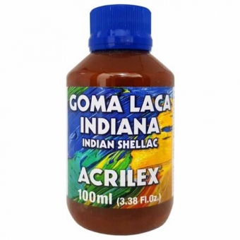 Goma Laca Indiana 100ml Acrilex Artesanato Arte Seladora