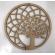 Mandalas Decorativas p/ Apliques ou Parede MDF Cru - Árvore c/ Lotus 15cm