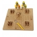 Kit de Pintura Infantil Jogo de Ludo Torrinha MDF Cru