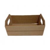 Caixote de Feira 32cm MDF Cru