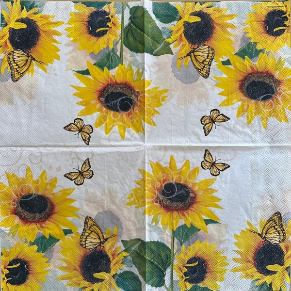 Guardanapo Estampado Floral 07 para decoupage