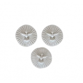 Aplique Epírito Santo com Resplendor em Resina - 2x2cm - 3 unidades
