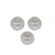 Aplique Epírito Santo com Resplendor em Resina - 2x2cm - 3 unidades