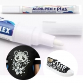 Caneta Branca para Tecido Acrilpen Plus Acrilex Original