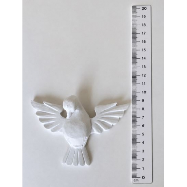 Aplique Espírito Santo em Resina - 9cm