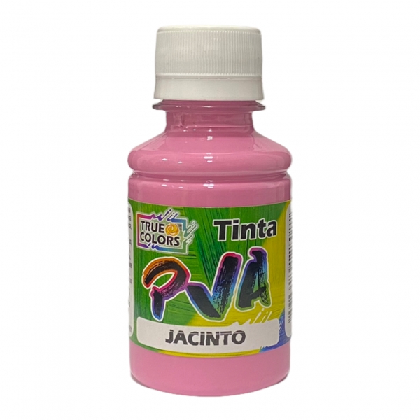 Tinta PVA Fosca 100ml True Colors - Escolha as cores - Jacinto 6106