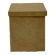 Caixa Quadrada Tampa Sapato 13x13x15 MDF Cru