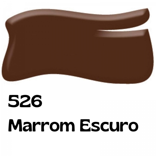 Tinta Vitro 150 - 37ml Acrilex Vidro Porcelana Cerâmica - Escolha a Cor - Marrom Escuro