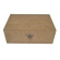 Caixa de Costura Retangular Pequena  Porta Linhas MDF cru