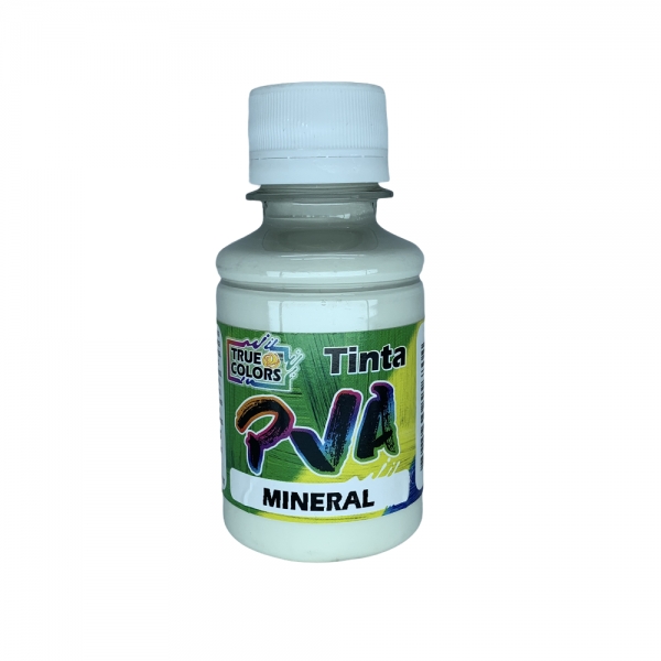 Tinta PVA Fosca 100ml True Colors - Escolha as cores - Mineral 7231