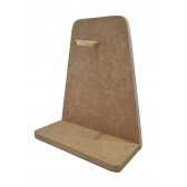 Descanso de Panelas Recorte de Maçã c/ 4 suportes MDF Cru