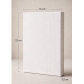 Painel para Pintura 16x22cm Branca – Para Tinta Acrílica, Óleo, PVA