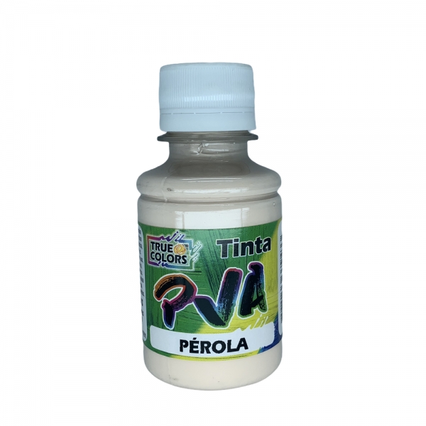 Tinta PVA Fosca 100ml True Colors - Escolha as cores - Pérola 7162
