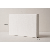 Painel para Pintura 10x15cm Branca – Para Tinta Acrílica, Óleo, PVA