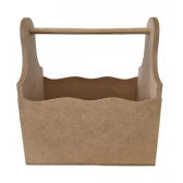 Galheteiro Porta Tempero Azeite Vinagre Sal MDF cru