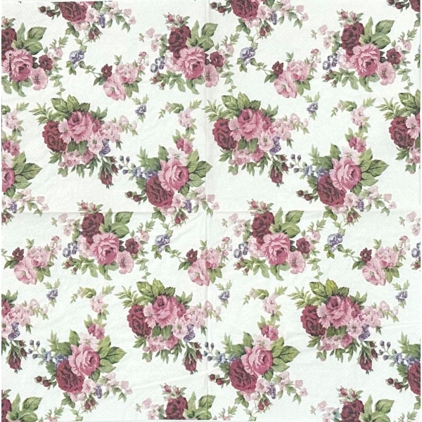 Guardanapo Estampado Floral 03 para decoupage