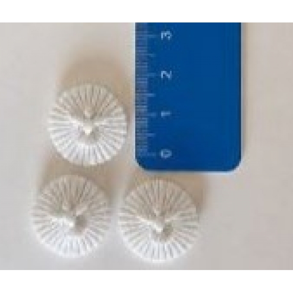 Aplique Epírito Santo com Resplendor em Resina - 2x2cm - 3 unidades