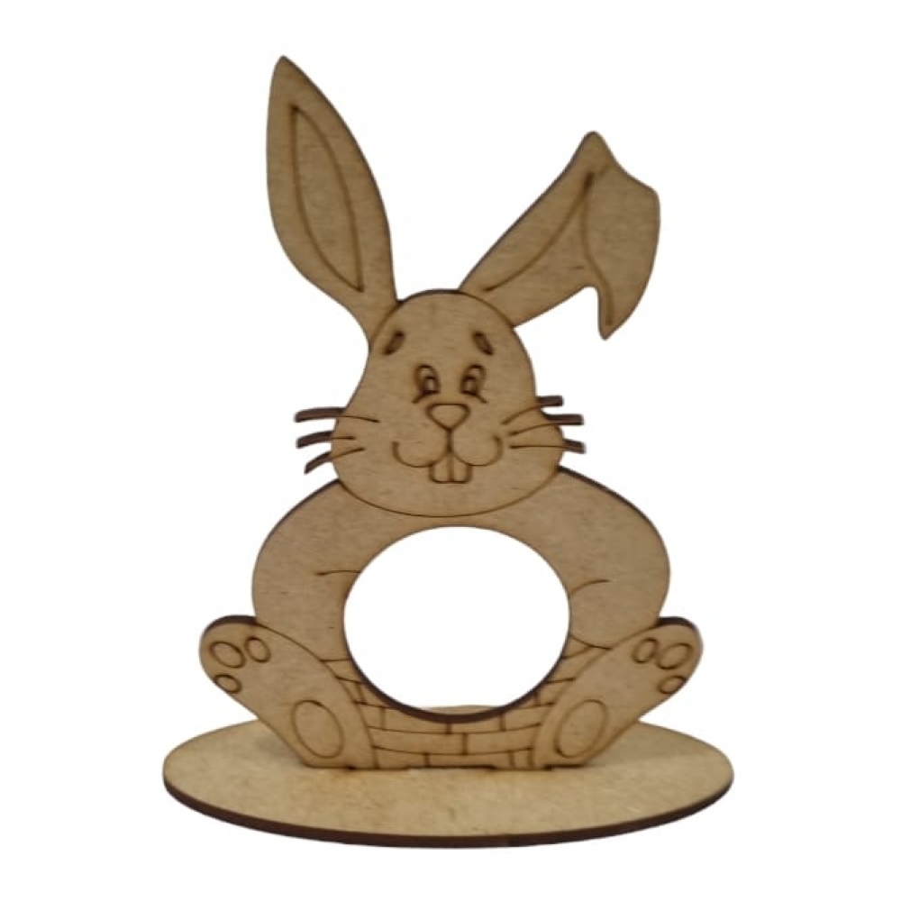 Coelho Páscoa Porta Bombom Sonho de Valsa MDF cru