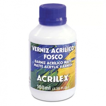 Verniz Acrílico Fosco Incolor 100ml Acrilex p/ Madeira