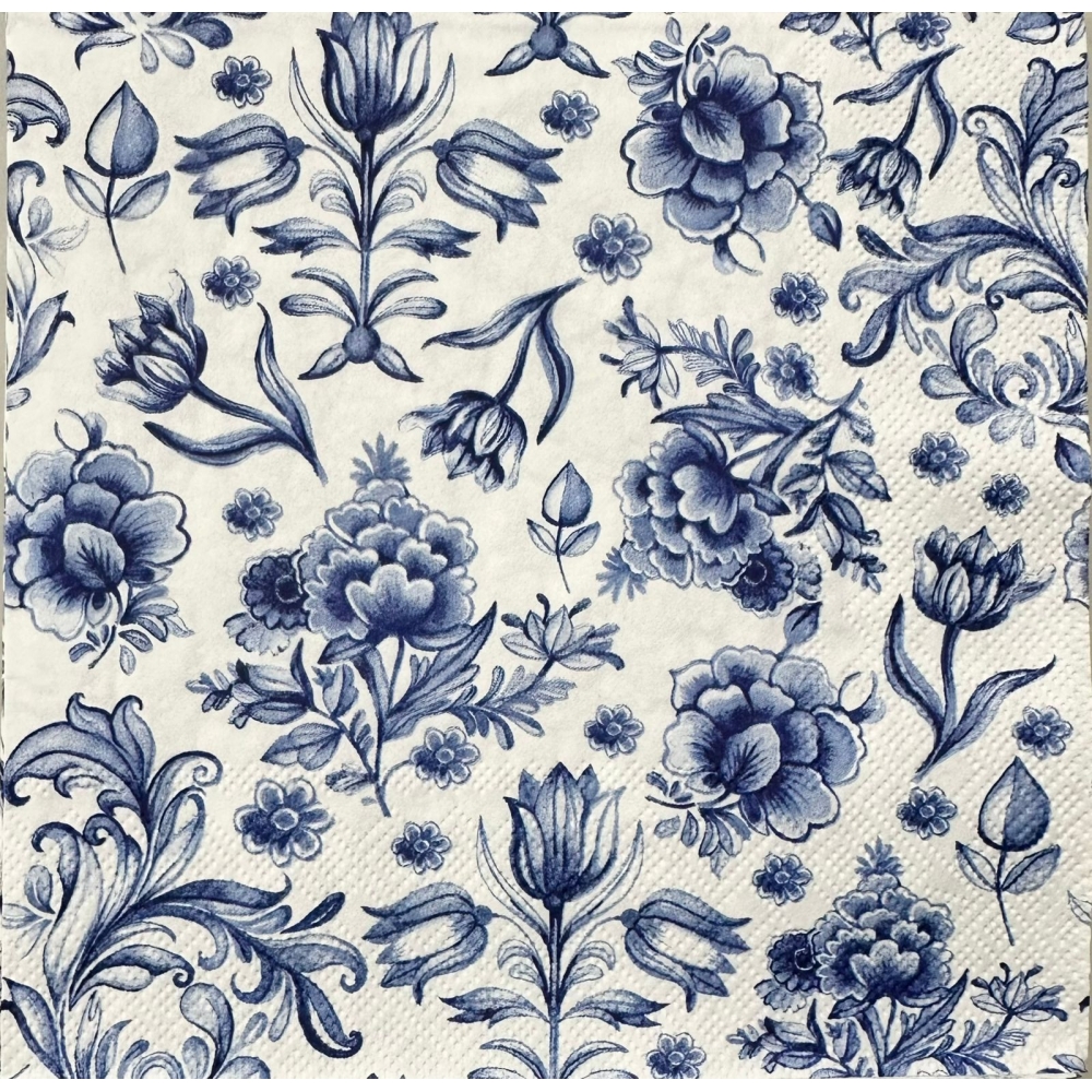 Guardanapo Estampado ramos de flores para decoupage