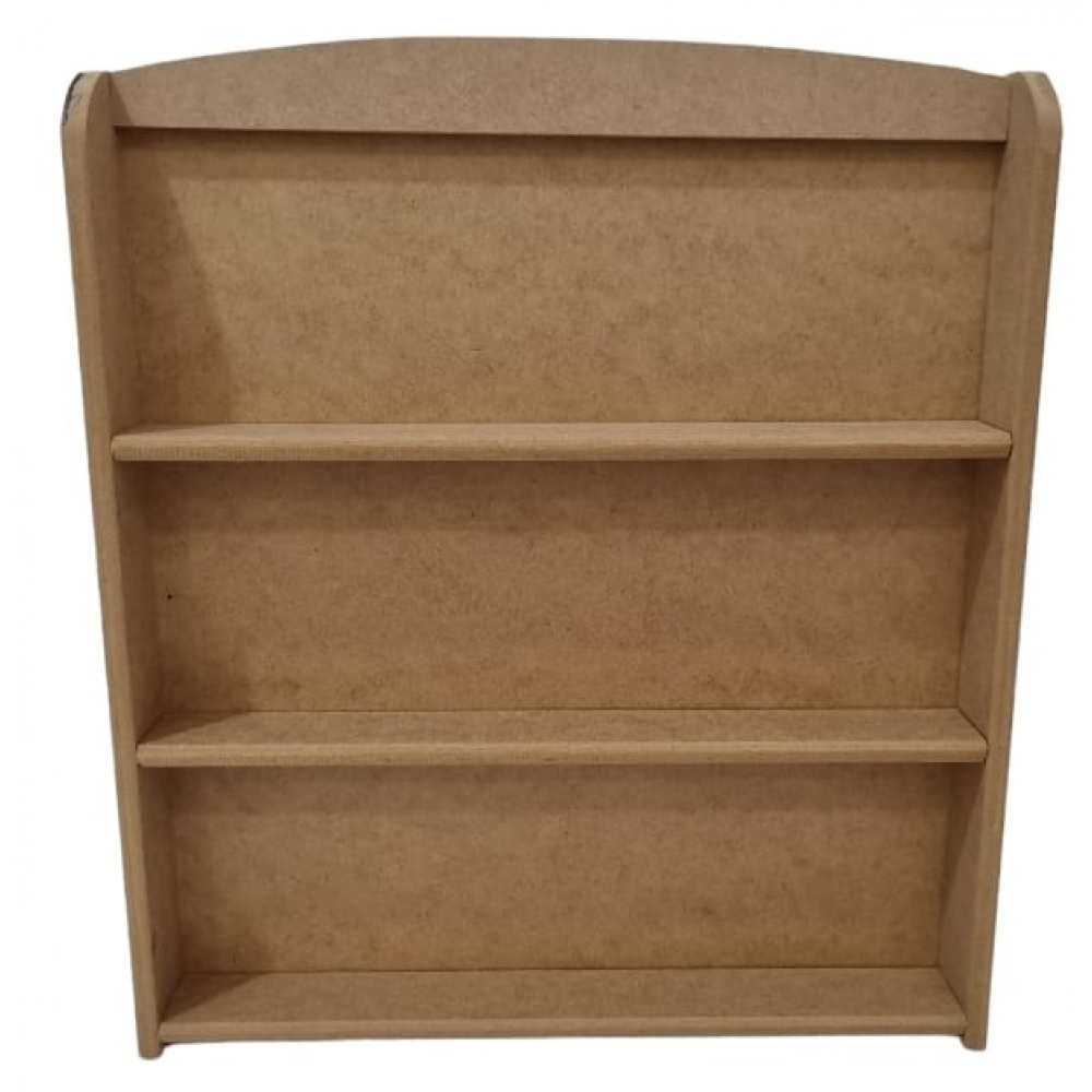 Porta Esmalte Prateleira Expositor de Salão MDF Cru