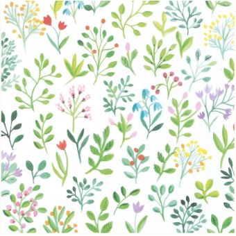 Guardanapo Estampado Folhas para decoupage