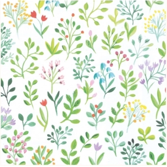 Guardanapo Estampado Folhas para decoupage