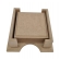 Kit Porta Copos Quadrado c/ 6 Bases MDF cru Artesanato
