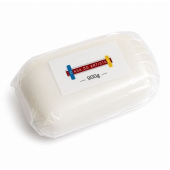 Massa Biscuit Branca 900G - Pronta para modelar