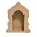 Oratório Ondulado para Santo de 20cm MDF Cru