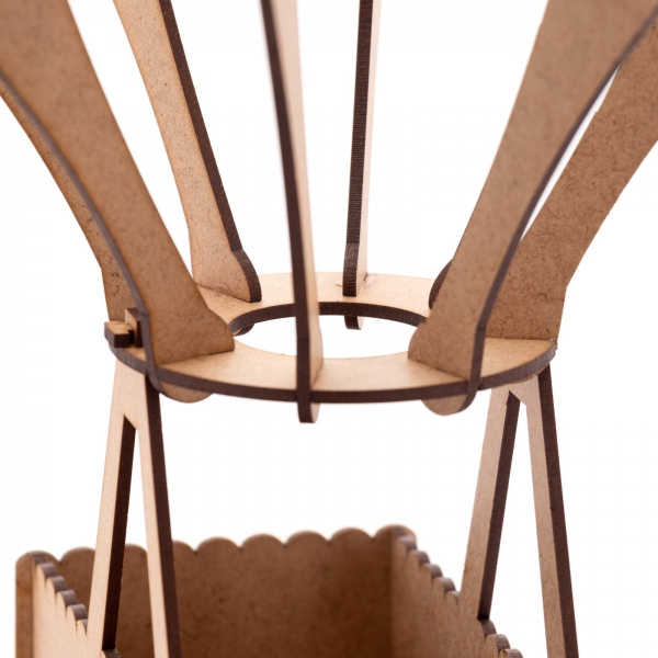 Balão Decorativo 48cm Festa Brinquedo Quarto de Bebê MDF cru