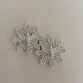 Aplique Espírito Santo em Resina - 4,5X4,5 - 2 unidades