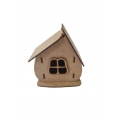 Kit com 3 Casinhas de Fadas para Crianças MDF Cru