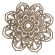 Mandalas Decorativas p/ Apliques ou Parede MDF Cru - Indiana 15cm