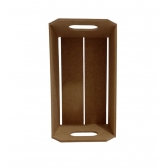 Caixote de Feira 32cm MDF Cru