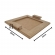 Bandeja Quadrada 23x23cm Mesa Café Mosaico MDF cru