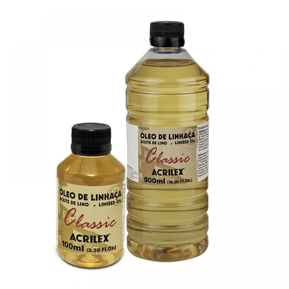 Óleo de Linhaça Classic 500ml Acrilex