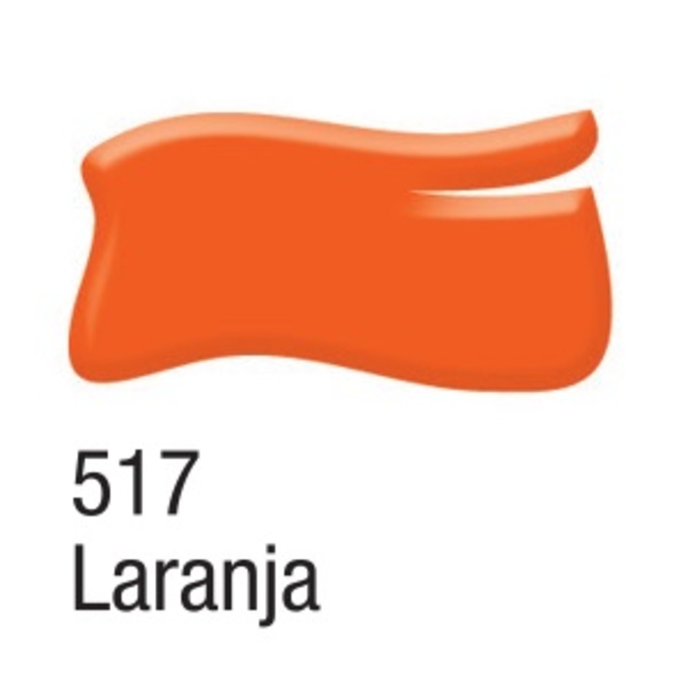 Tinta Vitro 150° 37ml Acrilex Vidro Porcelana  Escolha a Cor - Laranja