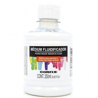 Médium Fluidificador para Pintura em Tela 250ml Corfix